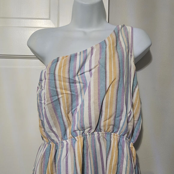 Gilli Pastel Striped Dress - Picture 2 of 6